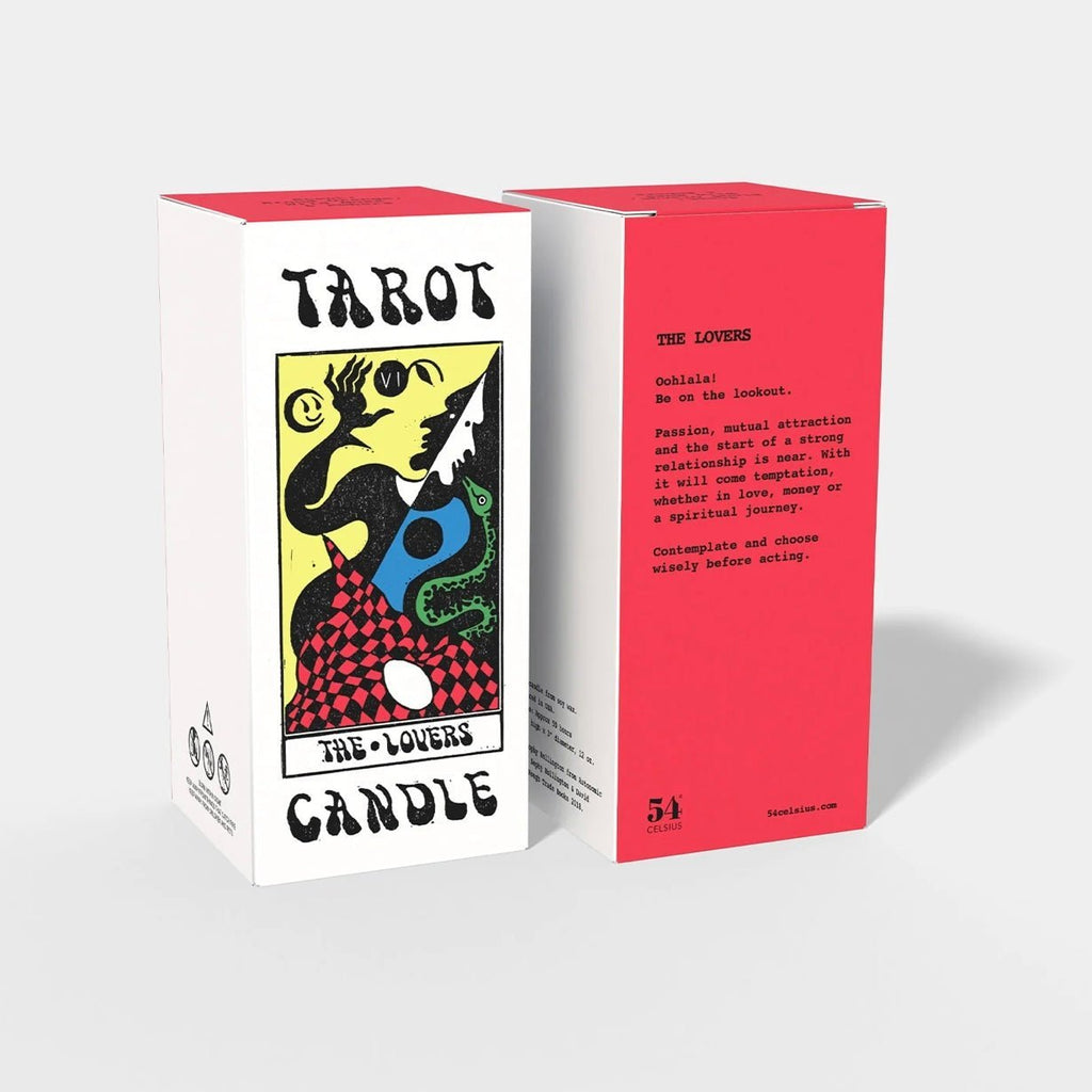 Tarot Candles- The Lovers | Phoenix General