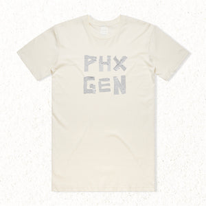 PHX GEN Duct Tape Tee - White | Phoenix General