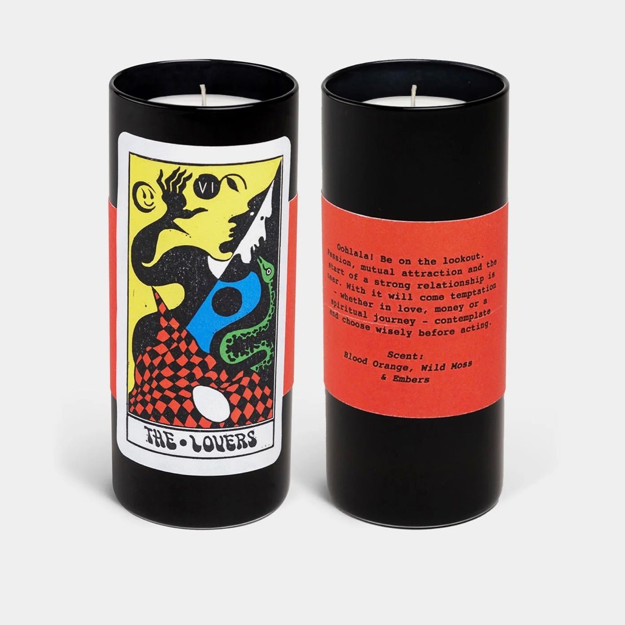 Tarot Candles- The Lovers | Phoenix General