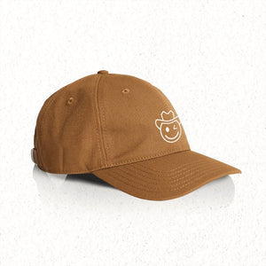 PHX GEN Canvas Cap - Winking Cowboy - Tan | Phoenix General