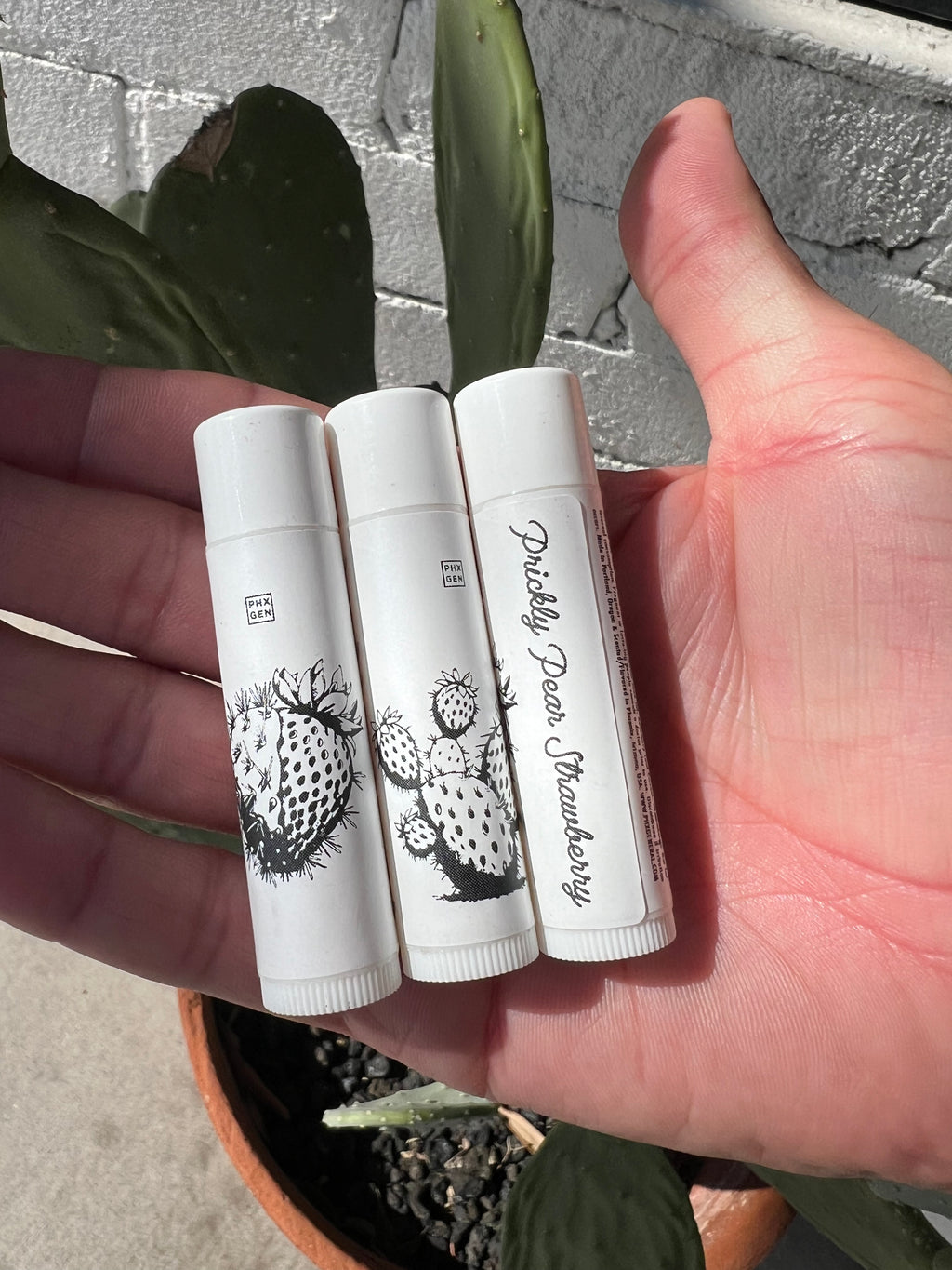 PHX GEN Lip Balm - Prickly Pear & Strawberry | Phoenix General