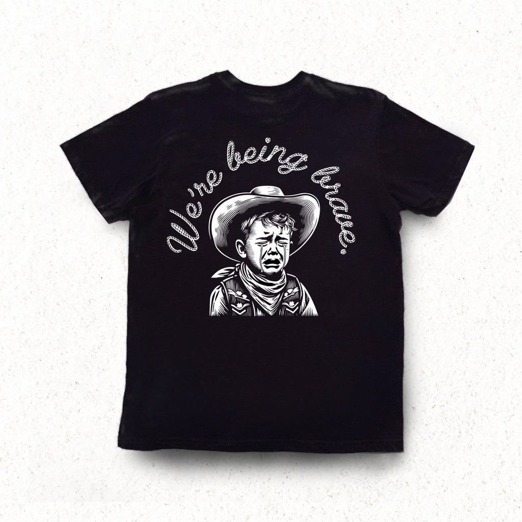 PHX GEN Tee - Being Brave - Black | Phoenix General