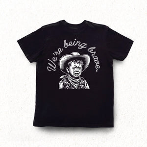 PHX GEN Tee - Being Brave - Black | Phoenix General