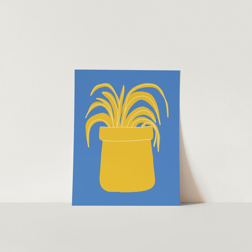Gab Art Design Prints - Desert Plant Blue | Phoenix General
