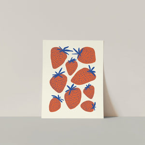 Gab Art Design Prints - Strawberries | Phoenix General