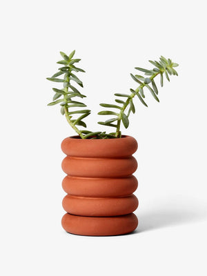 Areaware Stacking Planter - Mini Terra Cotta - Tall | Phoenix General