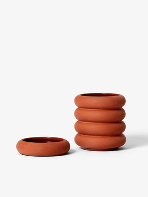 Areaware Stacking Planter - Mini Terra Cotta - Tall | Phoenix General