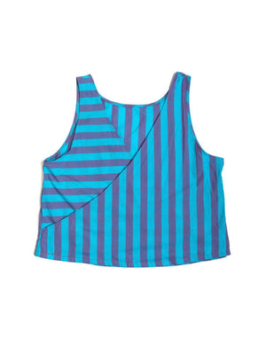 Punkwasp Artisan Stripe Reversible Tank - Blueberry | Phoenix General