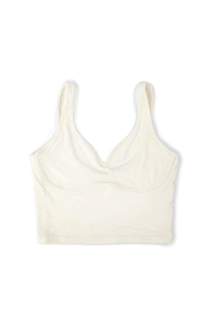 Punkwasp Knockout Balconette Tank - White | Phoenix General