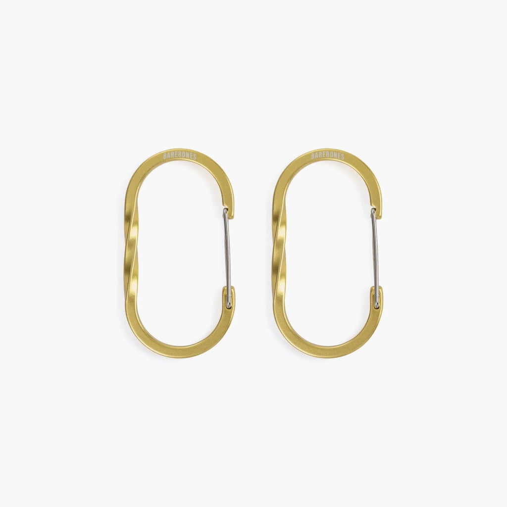 Barebones Wiregate Carabiner - Gold | Phoenix General