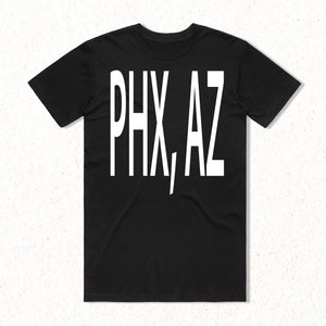 PHX GEN PHX,Tee - Black | Phoenix General