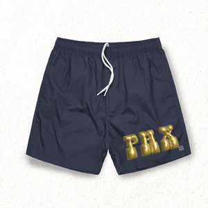 PHX GEN Desert Shorts - PHX Bubble - Navy | Phoenix General