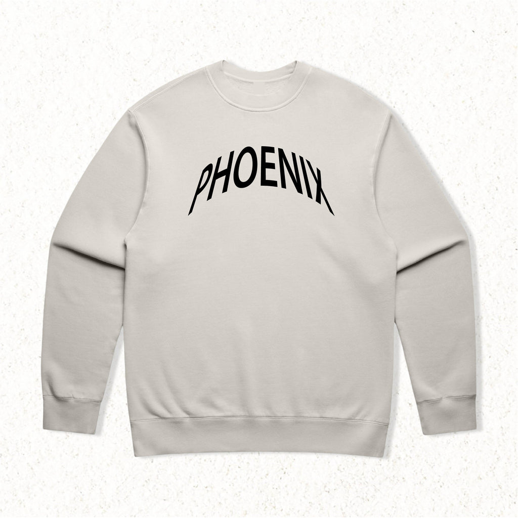 PHX GEN Phoenix Sweatshirt - Faded Bone | Phoenix General