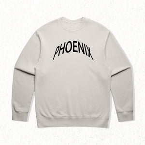 PHX GEN Phoenix Sweatshirt - Faded Bone | Phoenix General