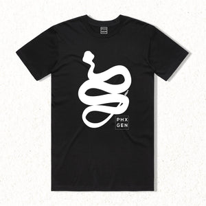 PHX GEN Rattlesnake Tee - Black | Phoenix General