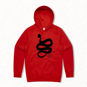 PHX GEN Hoodie - Rattlesnake Red | Phoenix General