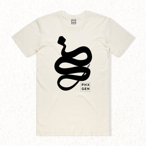 PHX GEN Rattlesnake Tee - White | Phoenix General