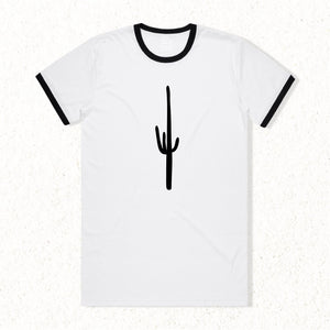 PHX GEN Ringer Tee - Saguaro Black | Phoenix General