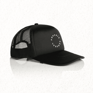 PHX GEN Trucker Hat - PHX Bubble - Black | Phoenix General