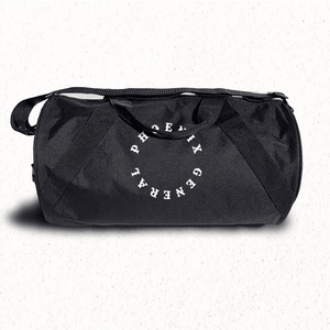 PHX GEN Embroidered Duffle Bag | Black | Phoenix General