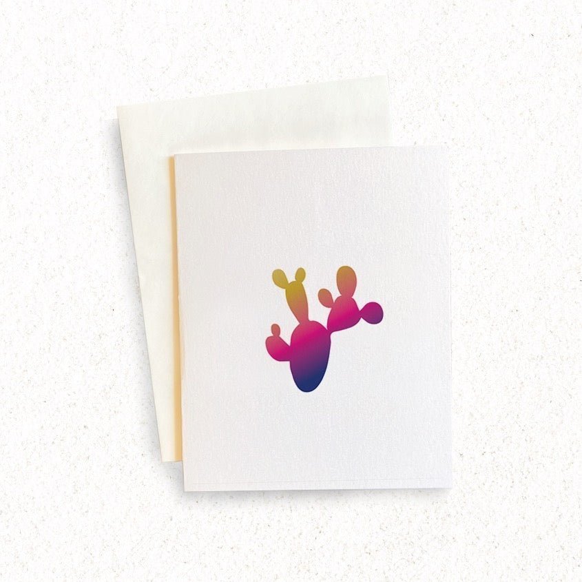 PHX GEN Greeting Cards - Ombré Prickly Pear | Phoenix General