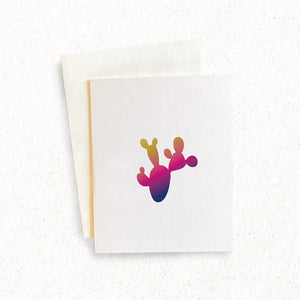 PHX GEN Greeting Cards -Ombré Prickly Pear | Phoenix General