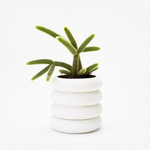 Areaware Stacking Planter - Tall White