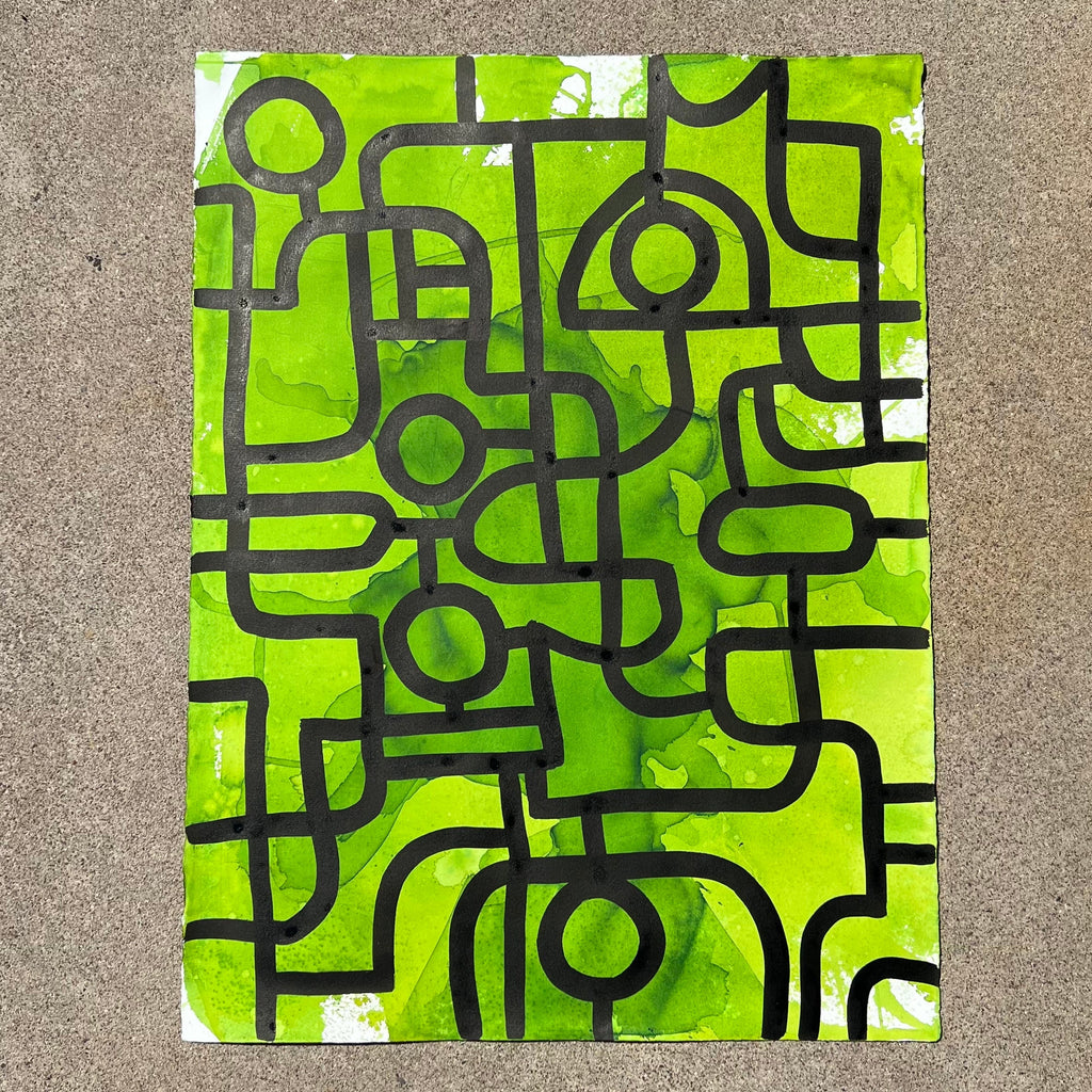 Cartography of Liminal Spaces - Green #2 | Phoenix General