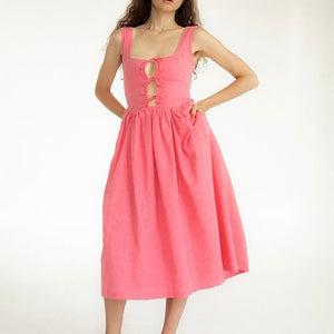Tach Clothing Georgette Dress - Pink | Phoenix General