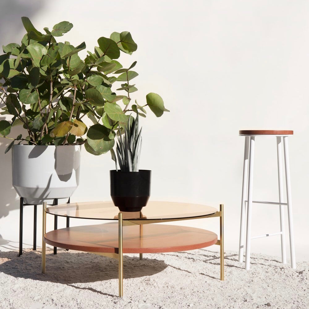 Yield | Yield 8” Spun Planter - Black | Garden - Planters | Phoenix General Store