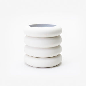 Areaware Stacking Planter - Tall White